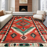 Elegant Abstract Red Motif(Red)