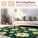 Rustic Dark Green Tiled Charm(Green)