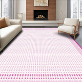 Ultra Soft Area Rug, Non Slip, Stain Resistant, Washable Area Rugs for Living Room, Bedroom, Charming Pastel Shaggy Texture(White)