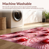 Ultra Soft Area Rug, Non Slip, Stain Resistant, Washable Area Rugs for Living Room, Bedroom, Pink Coquette Bow Non-Slip Bathroom Rug(Pink)