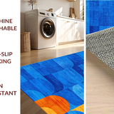 Contemporary Vibrant Wave Design(Blue)