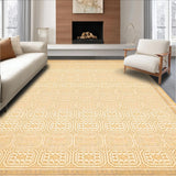 Elegant Diamond Geometric Arrangement(Beige)