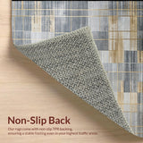 Vibrant Textured Geometric Arrangement(Gray)