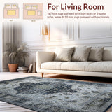 Artistic Retro Symmetrical Elements(Blue)