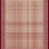 Elegant Octagonal Floral Arrangement(Red)