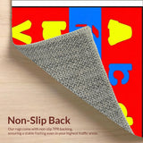 Joyful Bright Lettering Play Scene(Red)