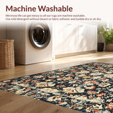 Cozy Rustic Floral Medley(Black)