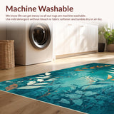 Contemporary Botanical Abstract Aesthetic(Blue)