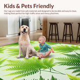 Chic Shag Circular Elegance(Green)