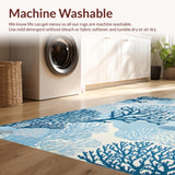 Contemporary Oceanic Coral Art(Blue)