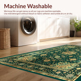 Luxe Distressed Geometric Visual Appeal(Green)