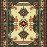 Ultra Soft Area Rug, Non Slip, Stain Resistant, Washable Area Rugs for Living Room, Bedroom, Rustic Bear Lodge Bedroom Non-Slip Carpet(Beige)