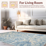 Elegant Pastel Geometric Accent(Blue)