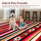 Chic Lightweight Ethnic Blanket Style(Red)