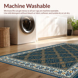 Contemporary Lattice Print with Depth(Blue)