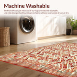 Modern Area with Distinctive Inspired in Warm Shades(Red)