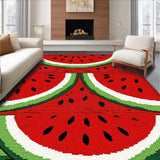 Lively Round Abstract Fruit Concept(Red)