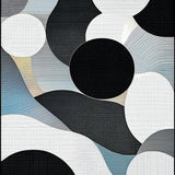 Chic Monochrome Wave Design(Gray)