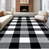 Classic Black and White Check(Black)