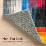 Dynamic Striped with Contrast(Red)