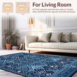 Modern Solid Blue Textured Aesthetic(Blue)