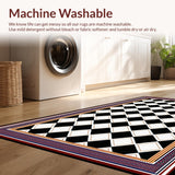 Artistic Retro Inspired Geometric Layout(Black)