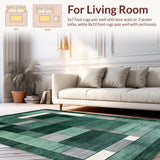 Elegant Geometric Forest Green(Green)