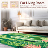 Bright Tropical Plant Visual Appeal(Green)