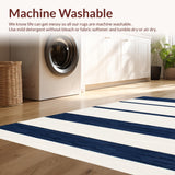 Dynamic Coastal Striped Serenity(Blue)