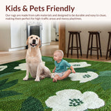 Lively Nature Inspired Round Design(Green)
