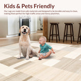 Dynamic Geometric Stripe Aesthetic(Beige)