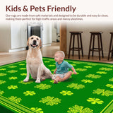 Charming Shamrock Motif Elegance(Green)