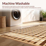 Bold Minimalist Striped Composition(Beige)