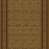 Ultra Soft Area Rug, Non Slip, Stain Resistant, Washable Area Rugs for Living Room, Bedroom, Playful Whimsical Animal Motif(Gold)