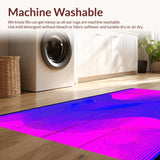 Striking Futuristic Radiant Motif(Pink)