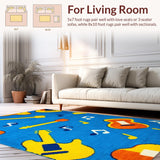 Energetic Guitar Strings Visuals(Blue)