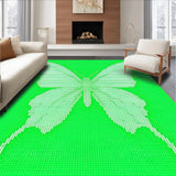 Lively Modern Wildlife Illustration(Green)