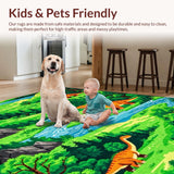 Joyful Multi Colored Dino World(Green)