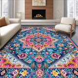 Chic Transitional Tiled Aesthetic(Blue)