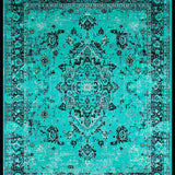 Trendy Textured Diamond Layout(Blue)