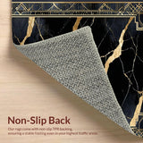 Dynamic Patterned Luxury Accent(Black)