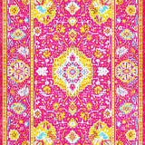 Ultra Soft Area Rug, Non Slip, Stain Resistant, Washable Area Rugs for Living Room, Bedroom, Chic Distressed Linear Aesthetic(Pink)