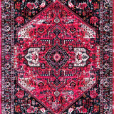 Contemporary Floral Ogee Style(Red)
