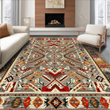 Eclectic Vibrant Ethnic Weave(Gray)