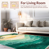 Colorful Gradient Artful Mosaic(Green)