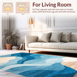 Dynamic Modern Textured Illusion(Beige)