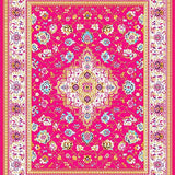 Luxe Pink Toned Geometric Motif(Pink)