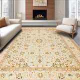 Beige Area Timeless Traditional(Ivory)