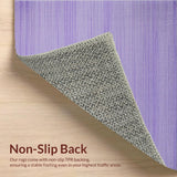 Ultra Soft Area Rug, Non Slip, Stain Resistant, Washable Area Rugs for Living Room, Bedroom, Luxurious Plush Modern Appeal(Purple)