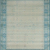 Beige Prayer Area with Traditional Geometric Design(Beige)